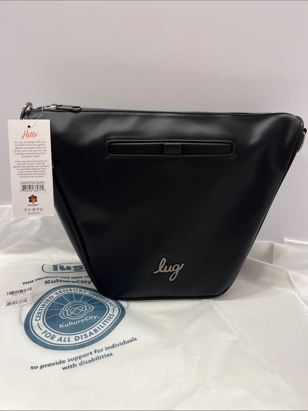 LUG - Quest Satin Luxe VL Shoulder/Crossbody Bag